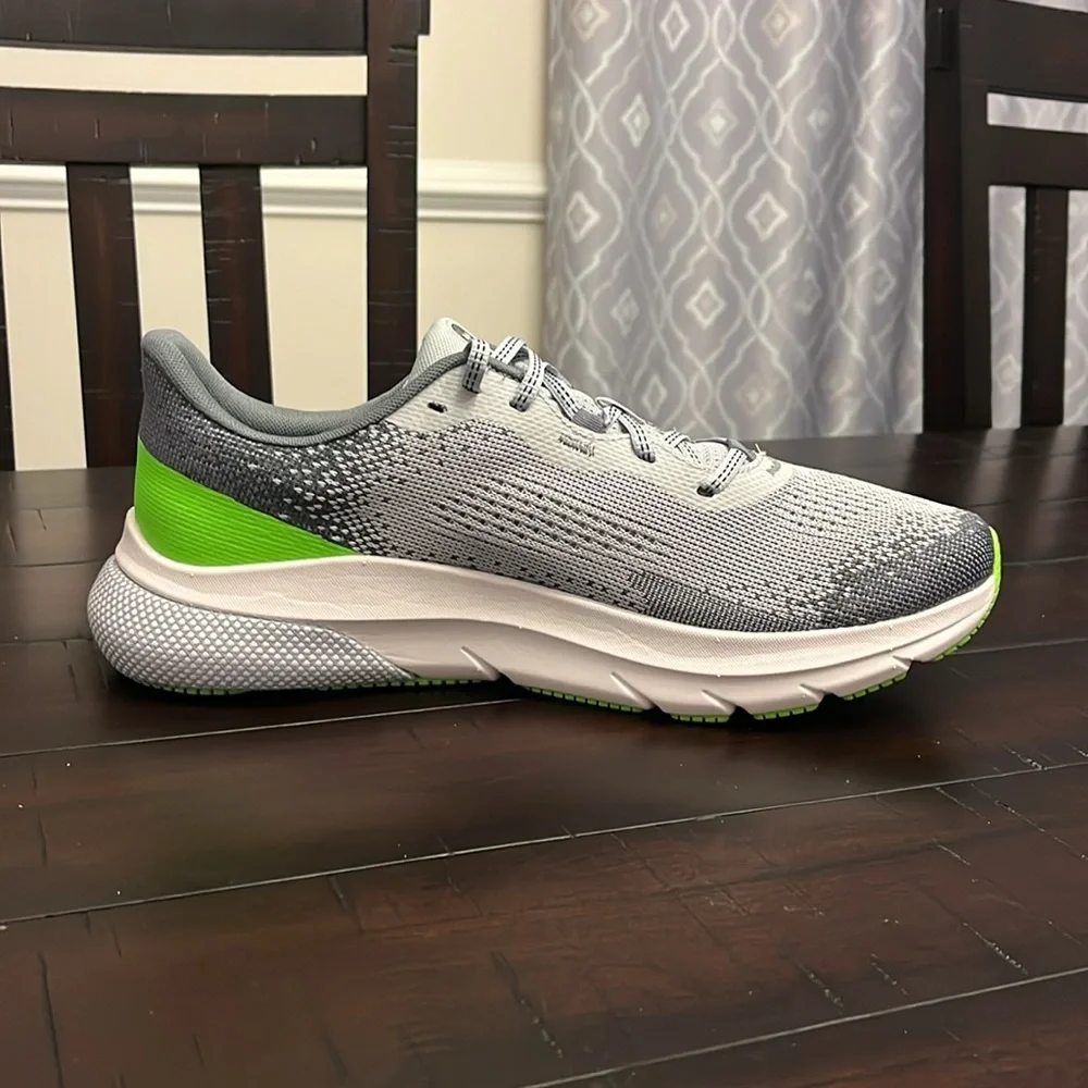 Under Armour UA HOVR Turbulence 2 Shoes Sneakers new gray green Mens Size 11.5